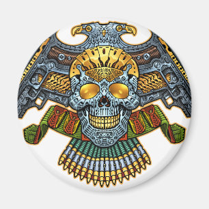 Íman Crânio com armas e balas pelo Al Rio