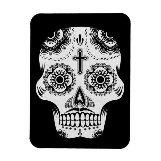 Íman Crânio de bigode (Vertical)