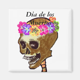 Íman Crânio de Diâmetro de los Muertos