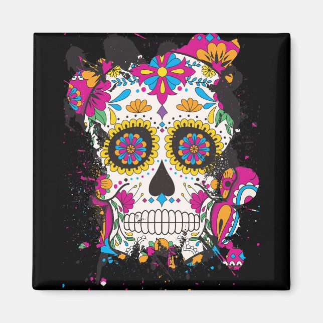 Íman Crânio de los muertos (Frente)