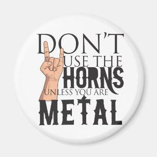 Íman Crânio de metal pesado