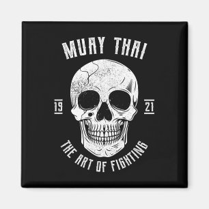 Íman Crânio de Muay Thai - Boxe Tailandesa e Kickboxing