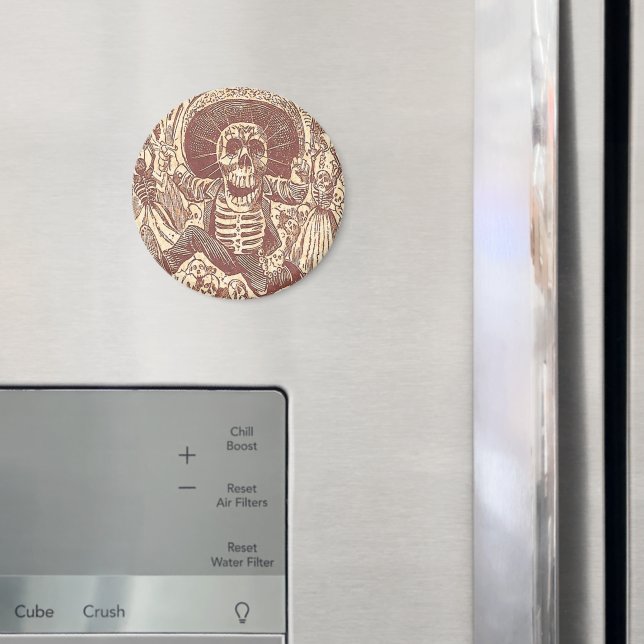 Íman Crânio de Oaxaca, La Calavera Oaxaqueña (In Situ (Fridge))