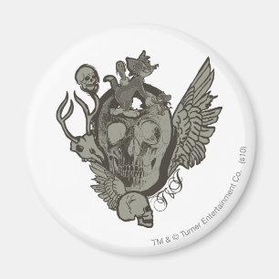 Íman Crânio de Tom e de Jerry