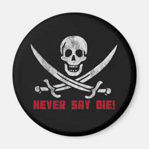 Íman Crânio e ossos cruzados