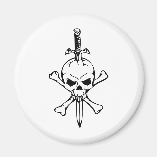 Íman Crânio humano (Frente)