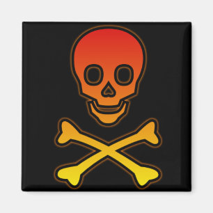Íman Crânio/ímã dos Crossbones