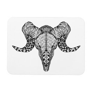 Íman Crânio inspirado dos carneiros