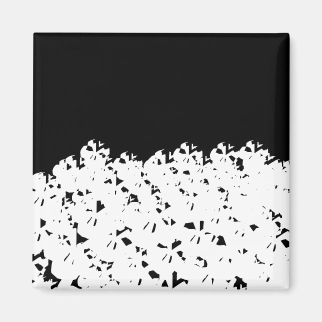 Íman Crânios assustadores do Halloween Lavadora Suja Li (Frente)