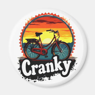 Íman Cranky Sunset Bicycle Tee - Energize sua carona