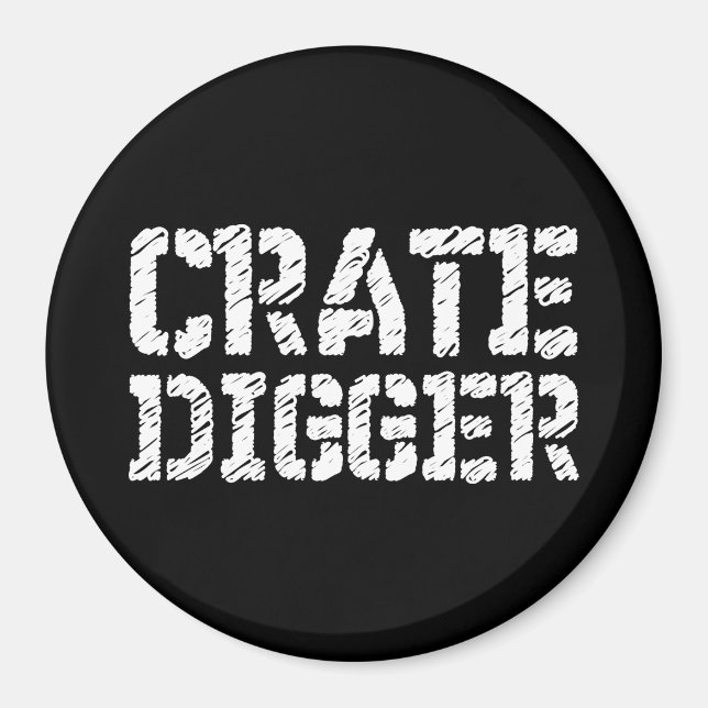 Íman Crate Digger (Frente)