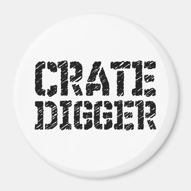 Íman Crate Digger (Frente)