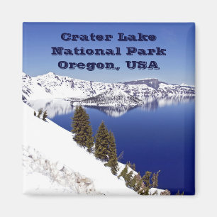 Íman Crater Lake National Park Oregon USA Viagem Magnet