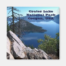 Íman Crater Lake National Park Oregon USA Viagem Magnet