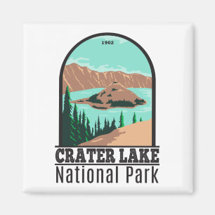 Íman Crater Lake National Park Oregon Vintage 