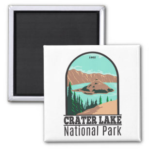 Íman Crater Lake National Park Oregon Vintage