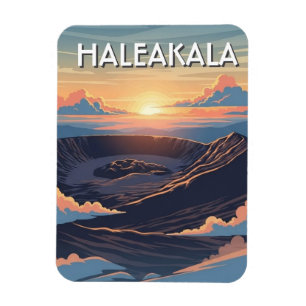 Íman Cratera Haleakala Maui Havaí Viagem