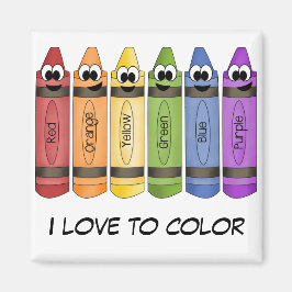 Íman Crayons