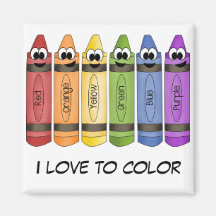 Íman Crayons