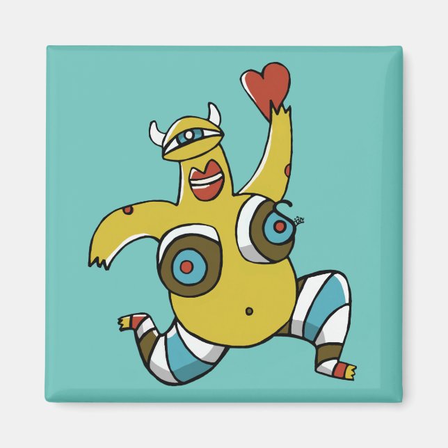 Íman Crazy Love Magnet (Frente)