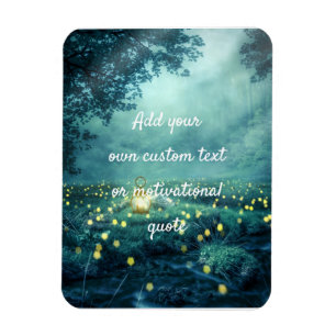 Íman Create A Custom Quote - Glowworm Forest