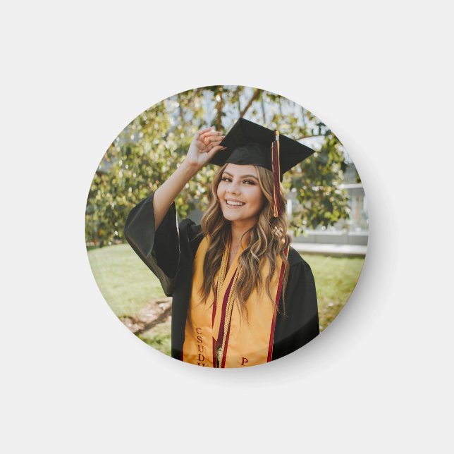 Íman Create Your Own Custom Graduate Photo (Frente)