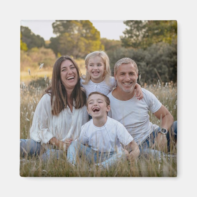 Íman Create Your Own Photo Custom Picture DIY (Frente)