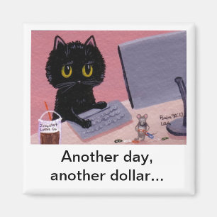 Íman Creationarts engraçados Lisa R Adams do ímã do