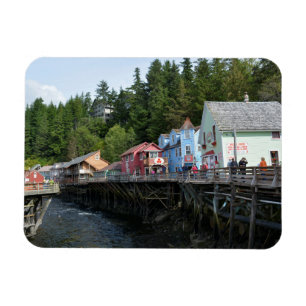 Íman Creek Street em Ketchikan