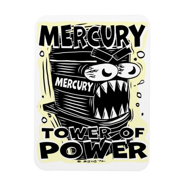 Íman Creekrat Mercury Tower of Power Magnet (Vertical)