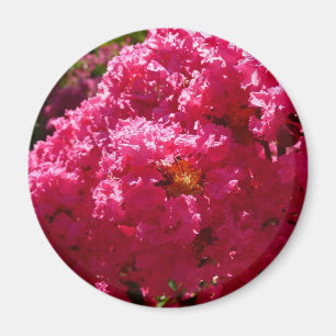 Íman Crepe Myrtle Magenta Floral