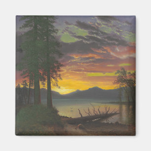 Íman Crepúsculo, Lake Tahoe, c.1870s (óleo em canvas)