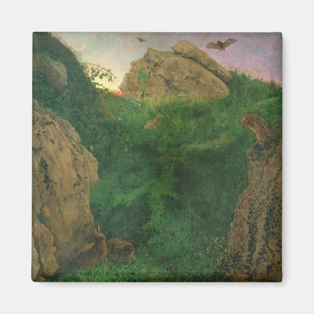 Íman Crepúsculo (óleo) (Frente)