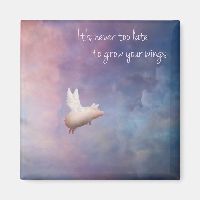 Íman cresça suas asas (Frente)