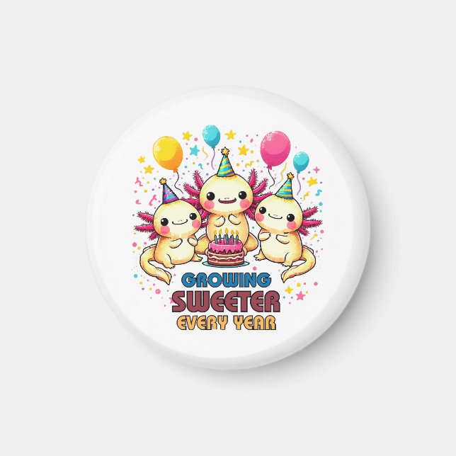 Íman Crescendo mais doce a cada ano (Frente)