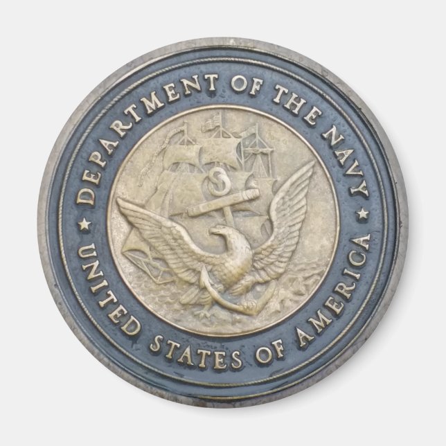 Íman Crescente MARINHO dos EUA, emblema (Frente)