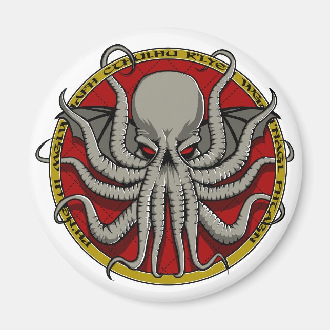 Íman Crest Cthulu (Frente)
