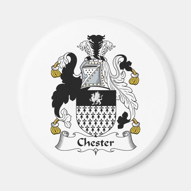 Íman Crest da Família Chester (Frente)