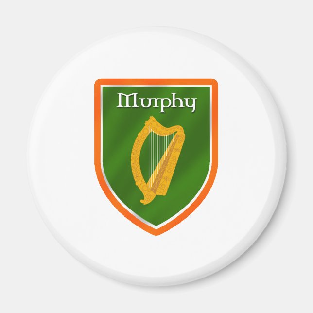 Íman Crest da família Murphy - casaco de armas (Frente)