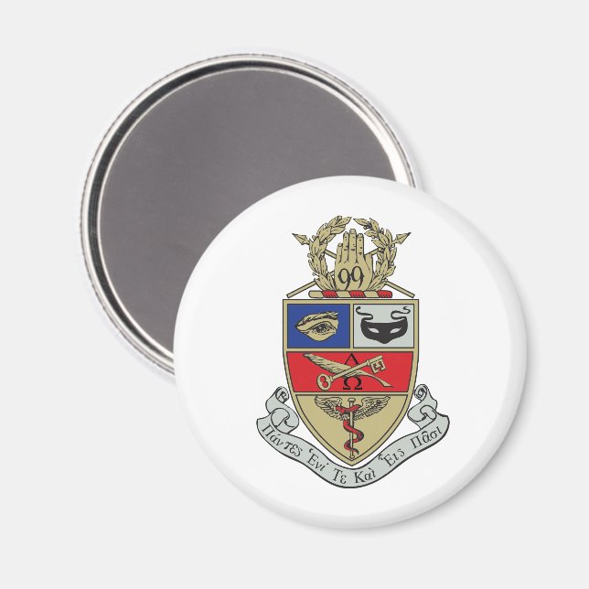 Íman Crest da Kappa Psi (Front/Back)
