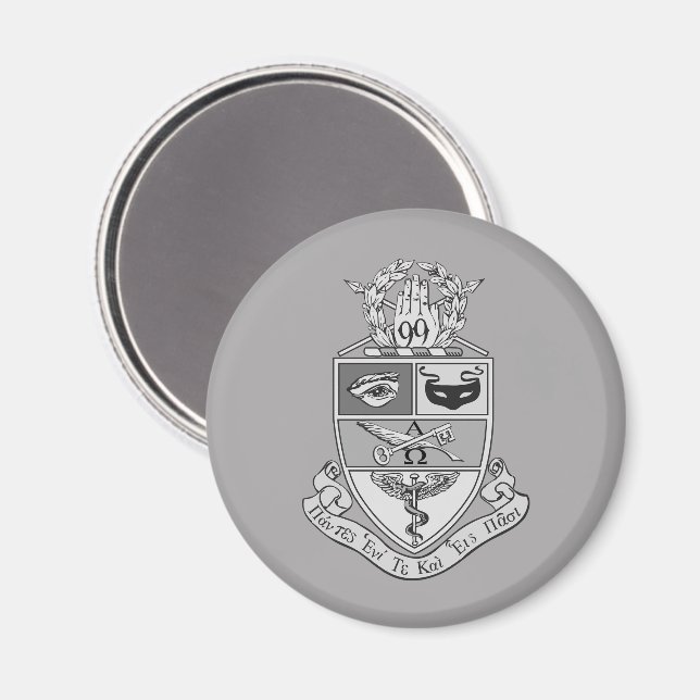 Íman Crest da Kappa Psi (Front/Back)