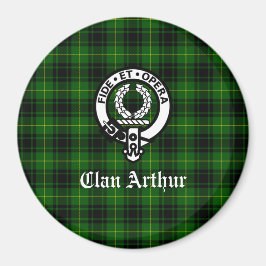 Íman Crestão e Tartan do Clã Arthur / MacArthur