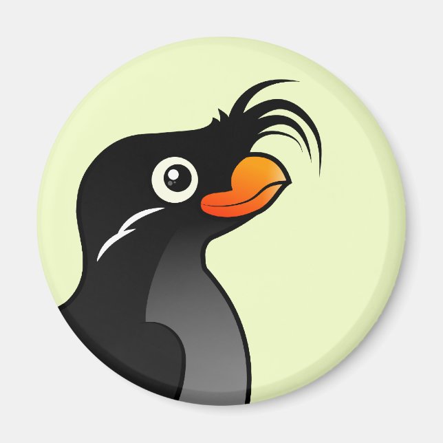 Íman Crested Auklet (Frente)