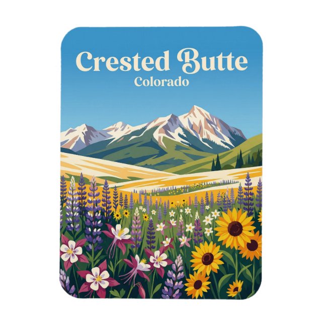 Íman Crested Butte EUA (Vertical)