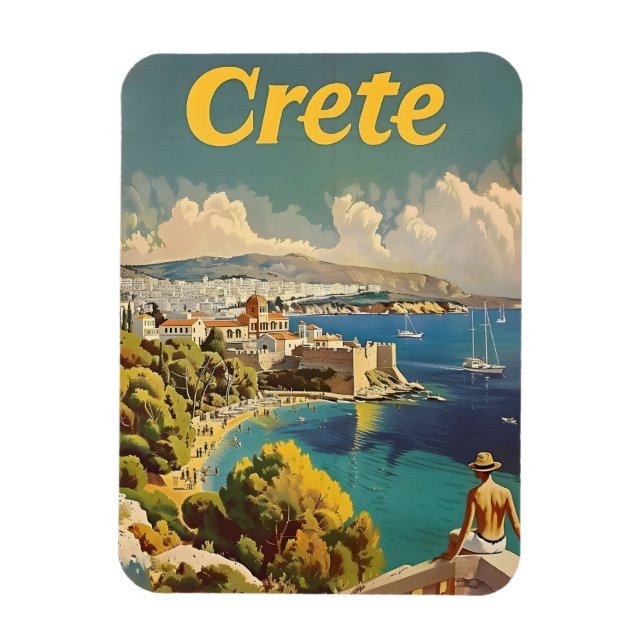 Íman Crete Vintage (Vertical)