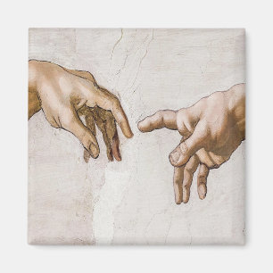Íman Criação Da Capela Sistina De Adão - Michelangelo