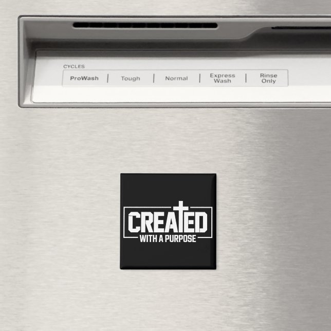 Íman Criado Com Um Propósito Bíblia Cristã Abençoada  (In Situ (Dishwasher))