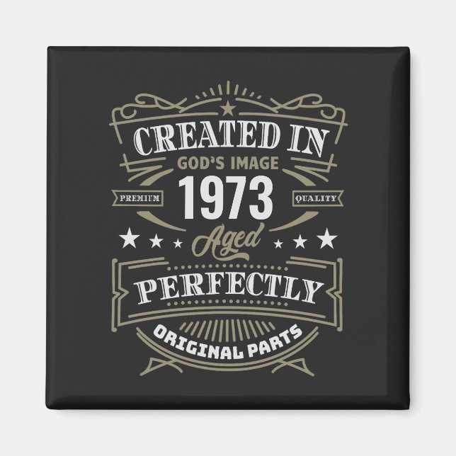 Íman Criado na imagem de Deus personalizada (Frente)