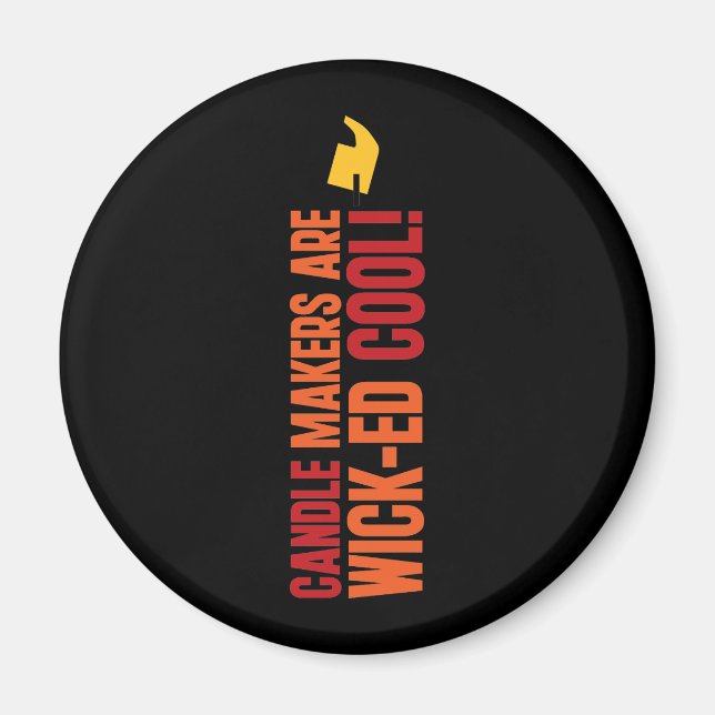 Íman Criadores de Velas São Legal (Frente)