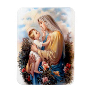 Íman Criança abençoada Jesus da Virgem Maria e da